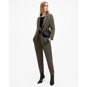 All Saints Aleida Blazer Women's Size 10 Open Lined Notched Collar Pockets